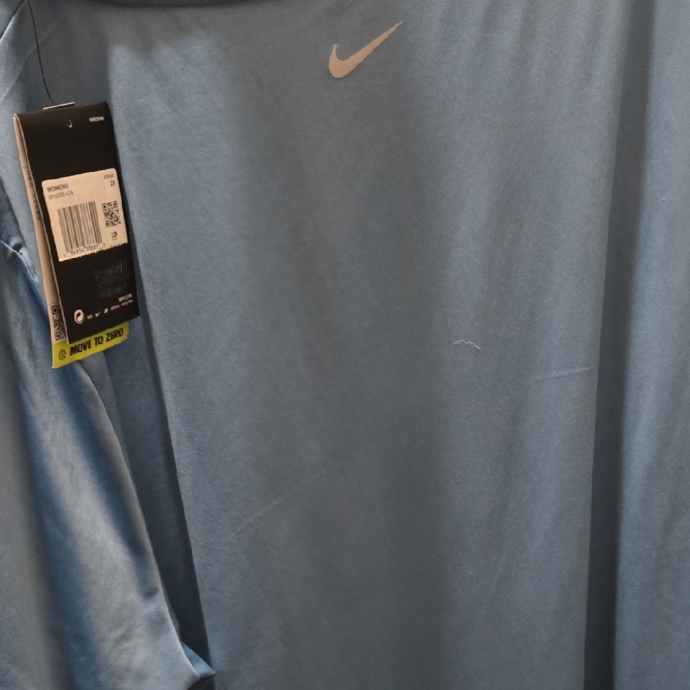 Nike Blue Short Sleeve Tee Performance Shirt